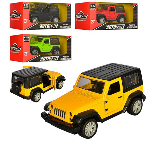 Машина метал. JEEP Wrangler